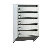Многоквартирные почтовые ящики ПРАКТИК PB-5C KL