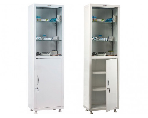 Медицинский шкаф HILFE МД 1 1650/SG Медицинский шкаф HILFE МД 1 1650/SG