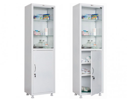 Медицинский шкаф HILFE МД 1 1657/SG Медицинский шкаф HILFE МД 1 1657/SG